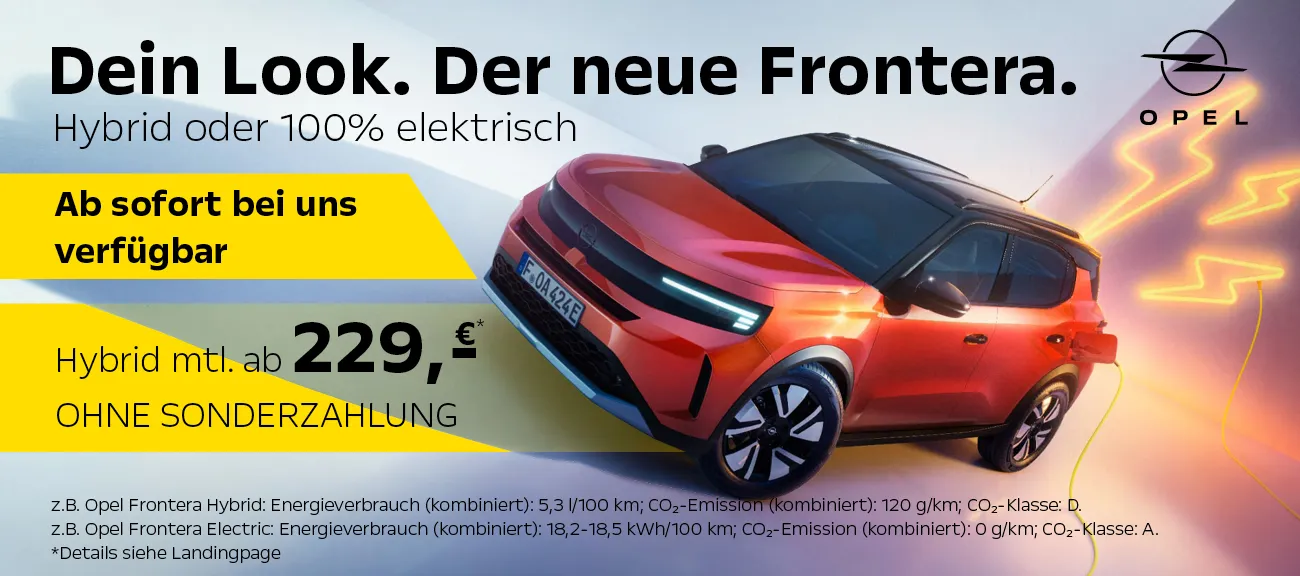 neuer Opel Frontera