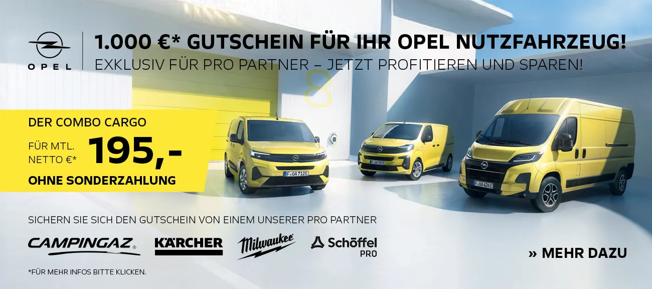 Opel Nfz Profi Vorteil