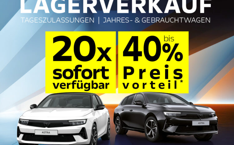  Astra Lagerverkauf