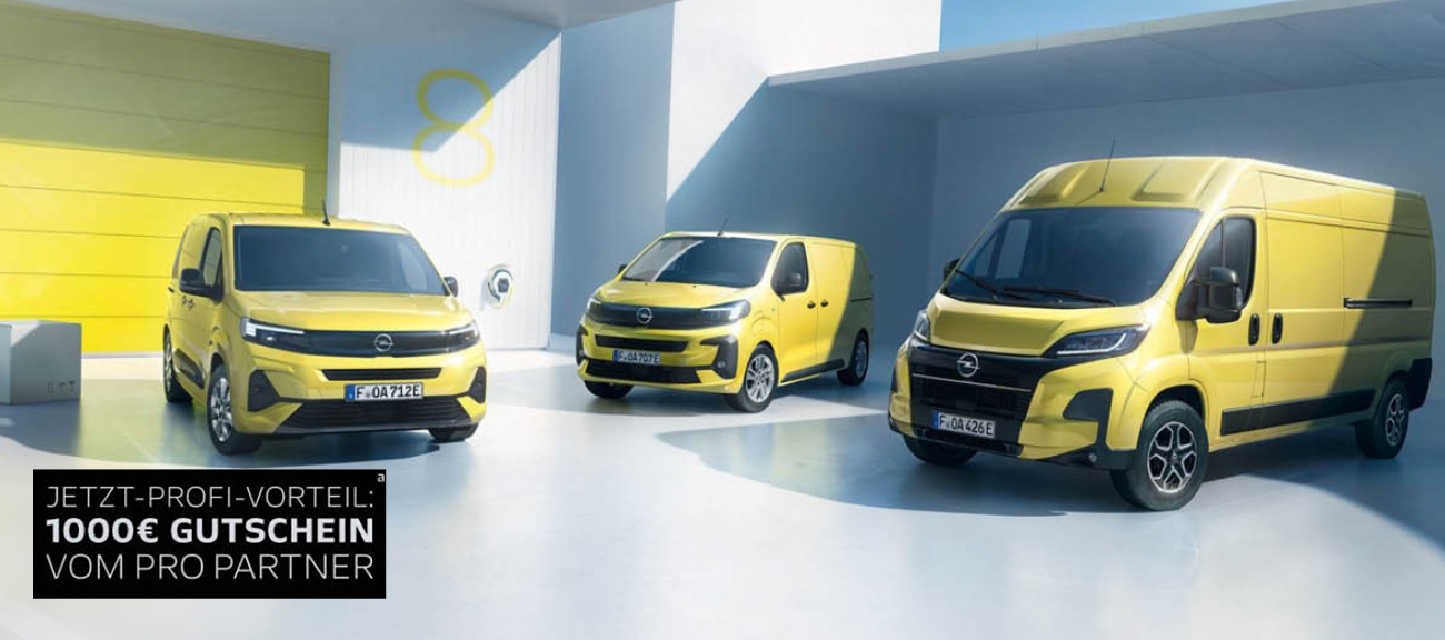 Opel Nutzfahrzeug Angebote