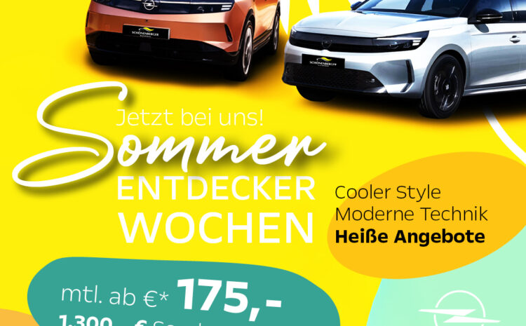  Opel Summer Deals