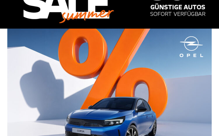  Corsa Summer Sale