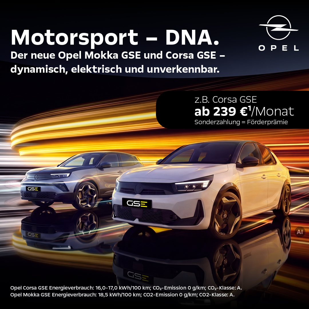 Die neuen Opel GSE Modelle Die neuen Opel GSE Modelle